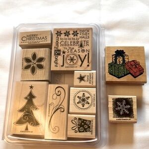 𝅺christmas Crafting Stamps